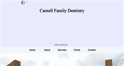 Desktop Screenshot of carnelldentistry.com